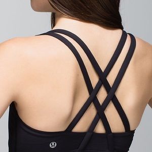 Lululemon Energy Bra Size 8 Black